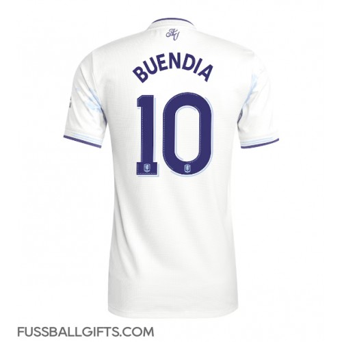 Aston Villa Emiliano Buendia #10 Fußballbekleidung 3rd trikot Damen 2025-26 Kurzarm